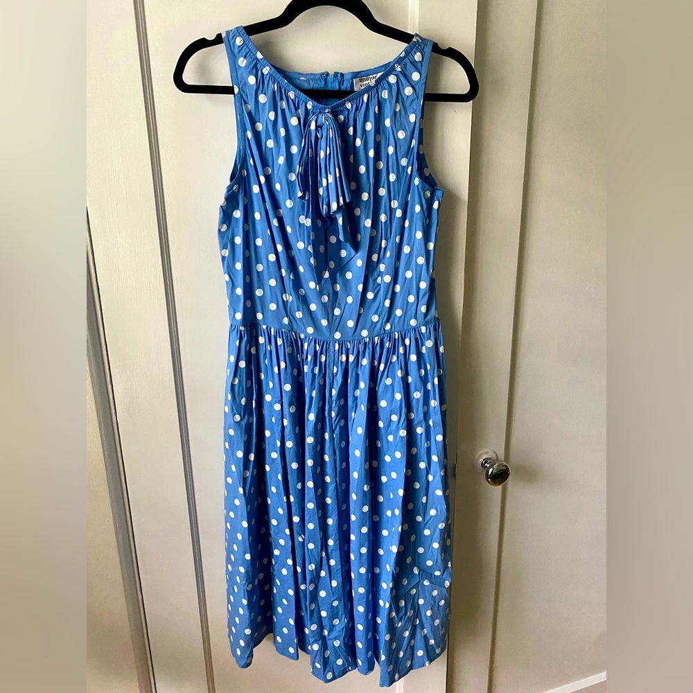 Unique Vintage Polka Dot Dress